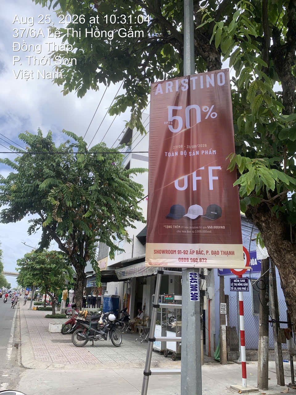 Quy trình thực hiện Treo Banner, Băng Rôn Quảng Cáo Đúng Cách