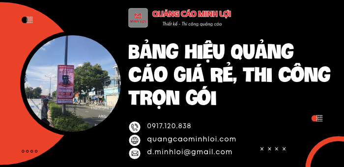 Bảng Hiệu Quảng Cáo Giá Rẻ, Thi Công Trọn Gói – Giải Pháp Hiệu Quả Cho Doanh Nghiệp