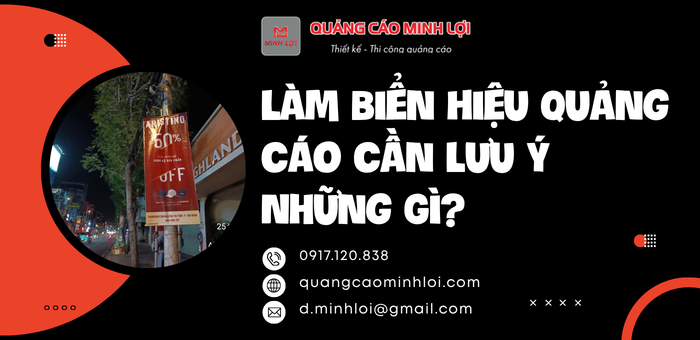 Làm Biển Hiệu Quảng Cáo Và Sứ Mệnh Định Vị Thương Hiệu