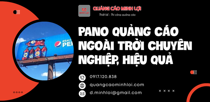 Pano Quảng Cáo Ngoài Trời Chuyên Nghiệp, Hiệu Quả