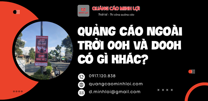 Quảng Cáo Ngoài Trời OOH Và DOOH Có Gì Khác?