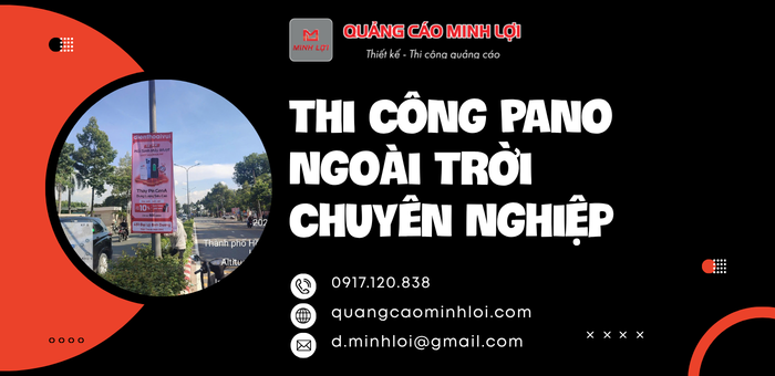 Dịch vụ Thi Công Pano ngoài trời mang lại lợi ích gì cho thương hiệu