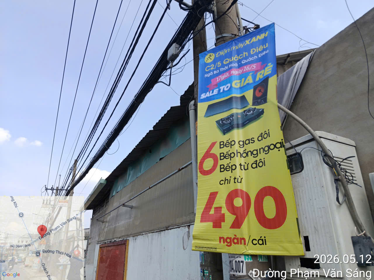 Chi phí treo cờ phướn