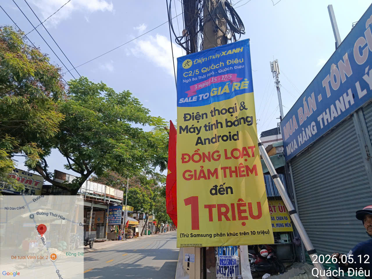 Treo cờ phướn cần thơ