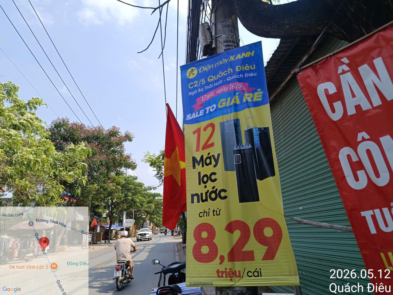 treo cờ phướn thanh hoá