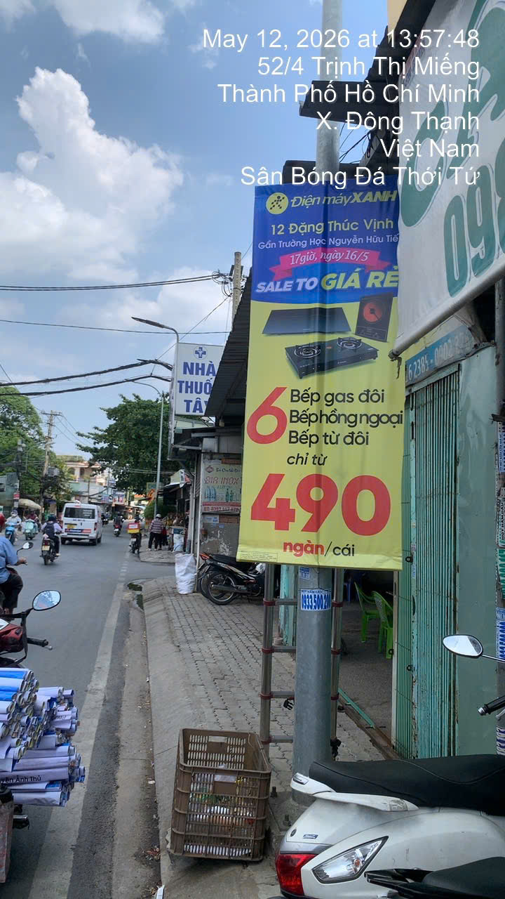 Treo cờ phướn cần thơ