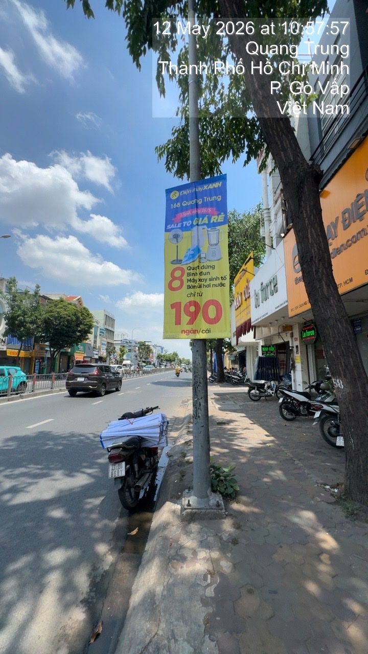 Treo cờ phướn phường tây hồ