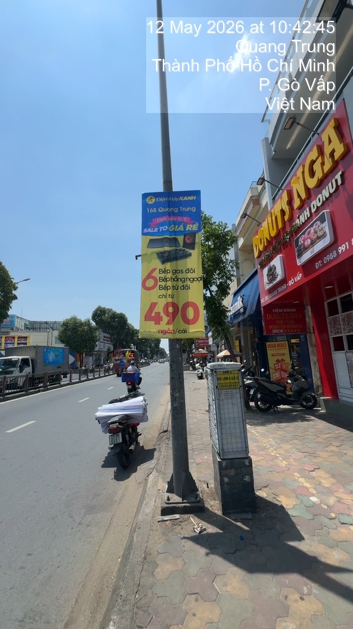 Treo cờ phướn ở đâu