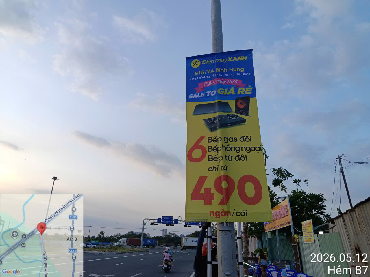 Treo cờ phướn quảng ngãi