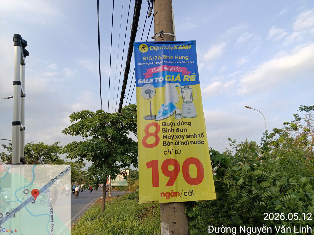 Treo cờ phướn quảng ngãi
