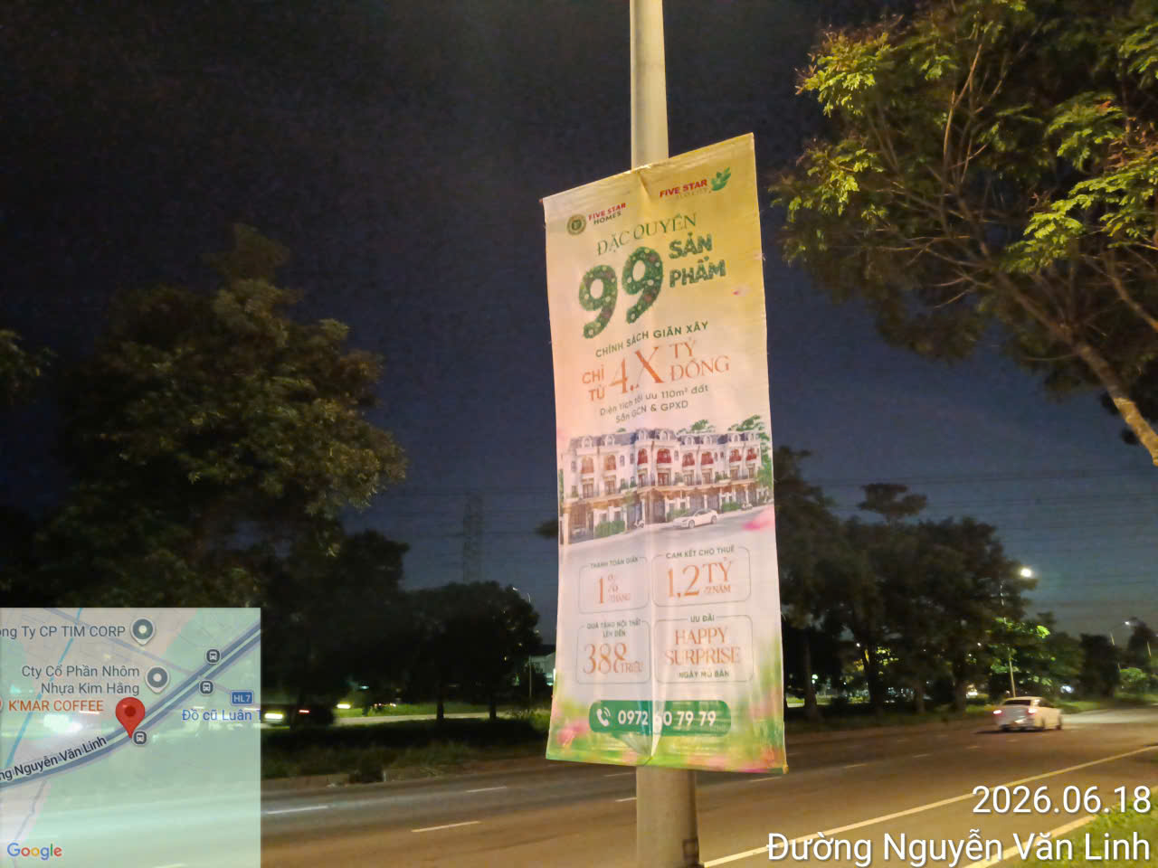 Treo cờ phướn gia lai