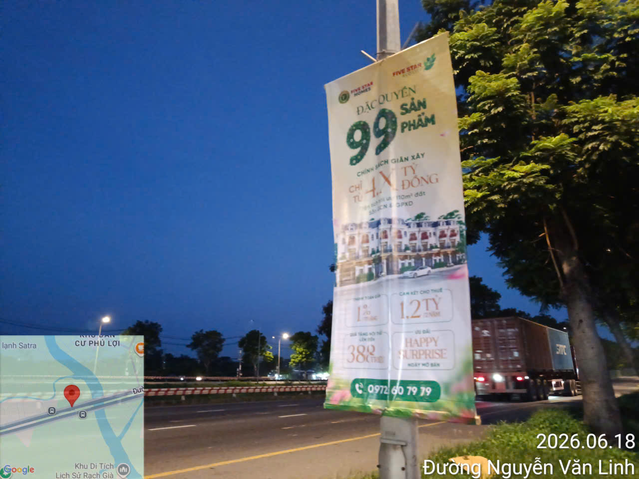 Treo cờ phướn gia lai 