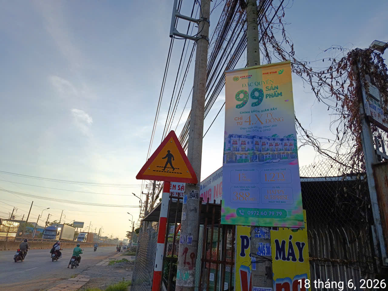 treo cờ phướn
