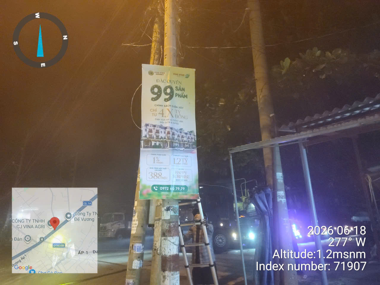 Treo Cờ Phướn Quảng Cáo TPHCM