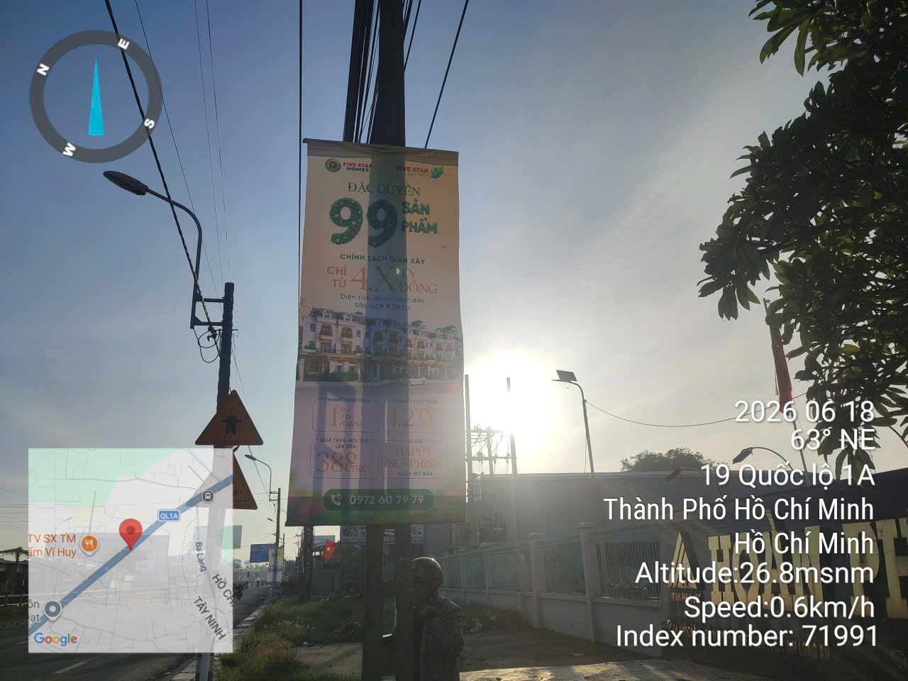 Treo cờ phướn bình dương