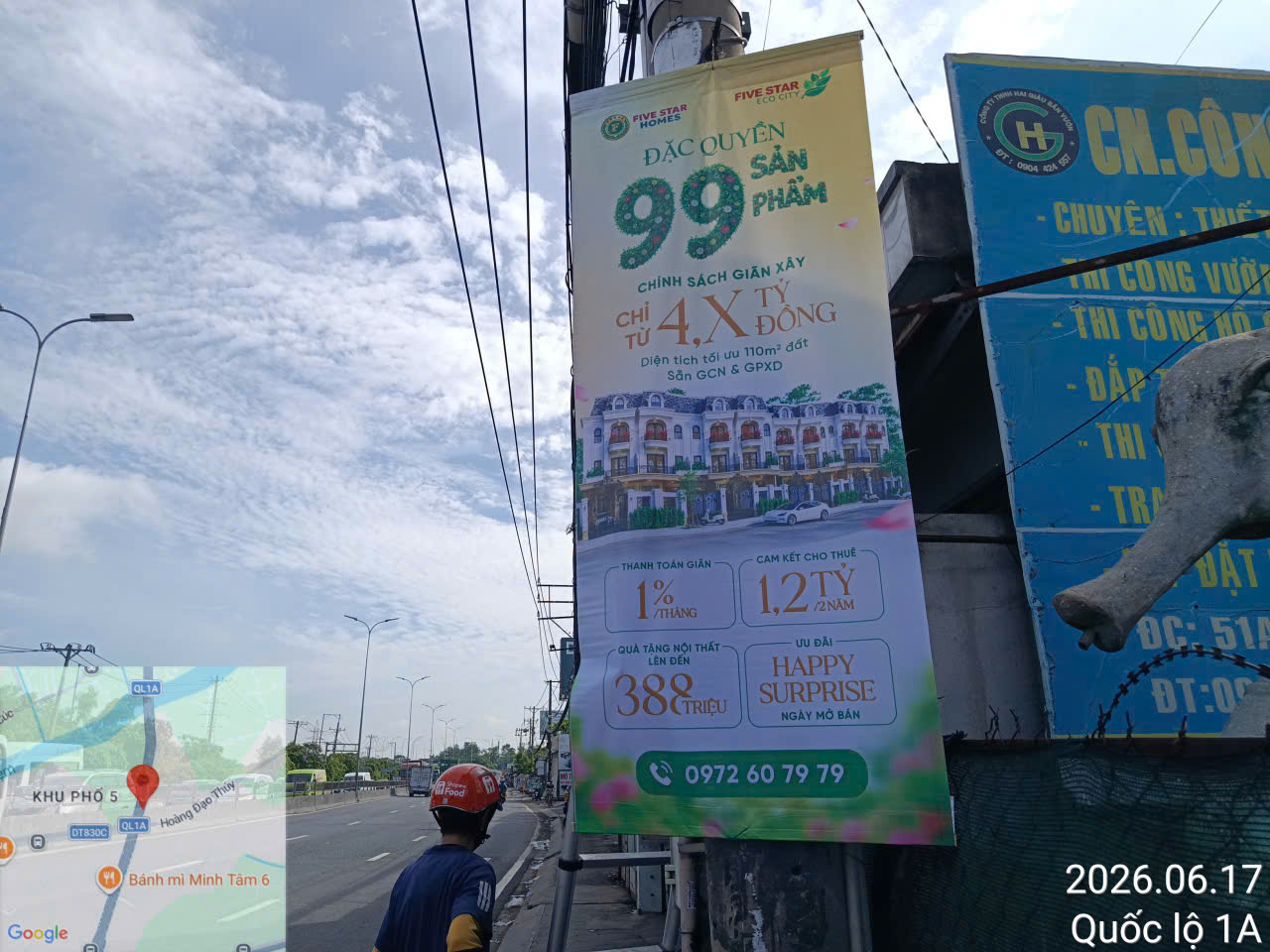 Vị trí treo cờ phướn tphcm