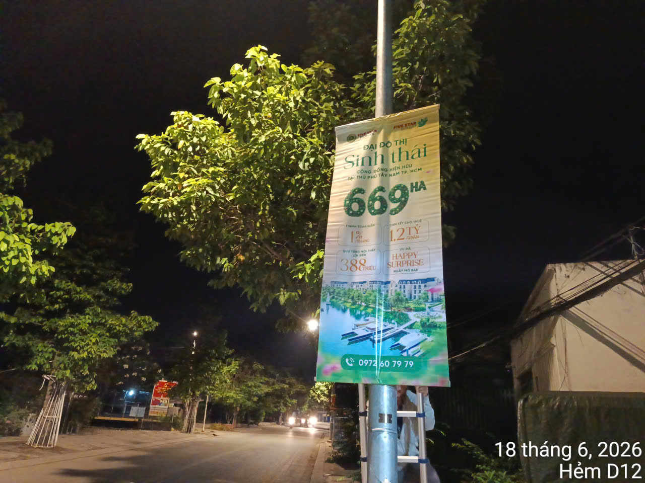 Treo cờ phướn tây ninh