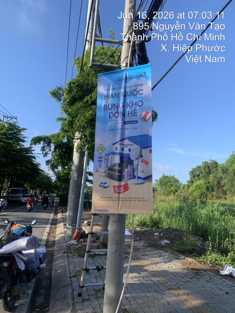 Treo cờ phướn đồng nai