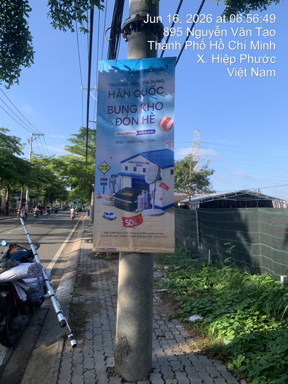 Vị trí treo cờ phướn