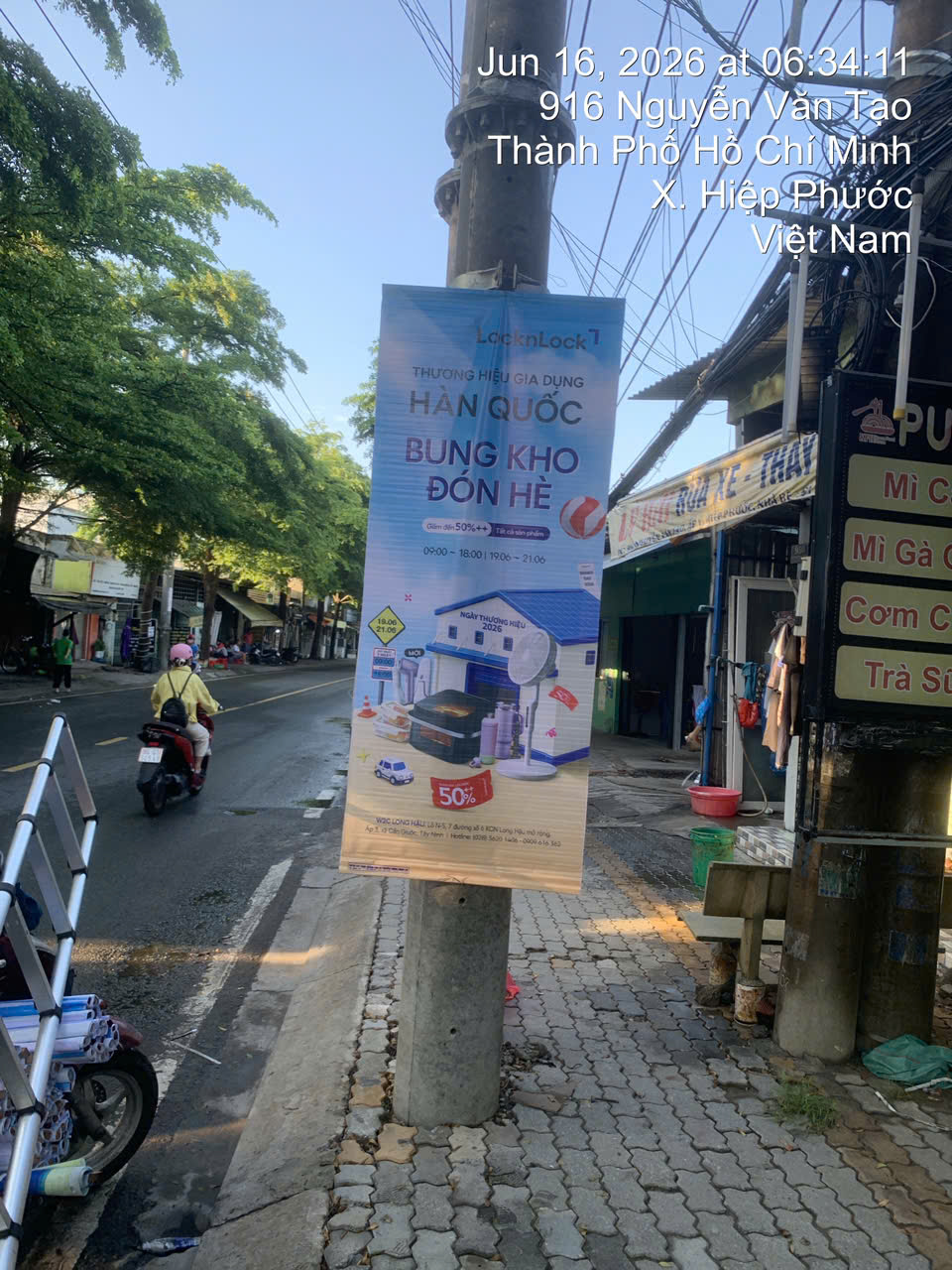Treo cờ phướn bình dương