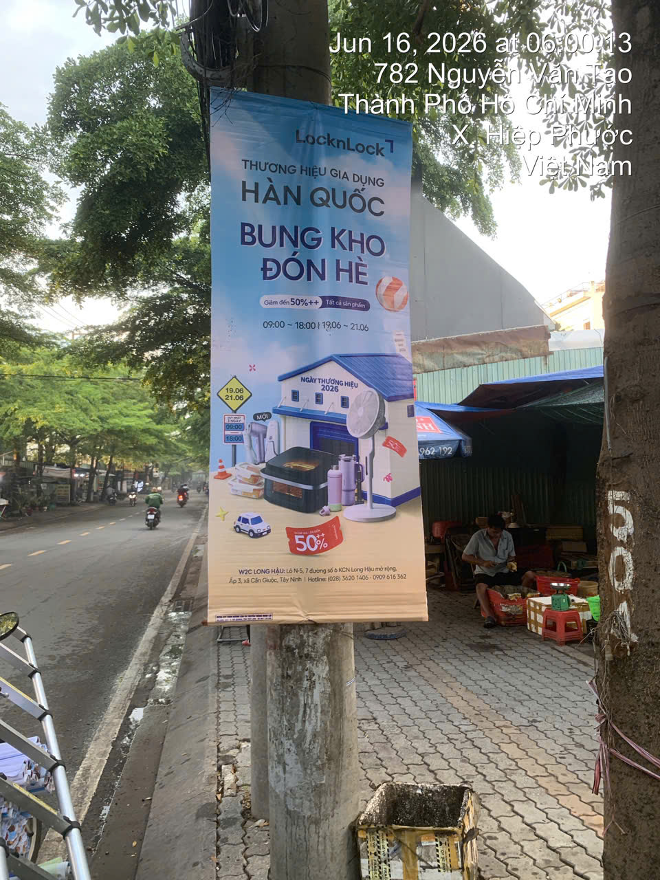Treo cờ phướn biên hoà