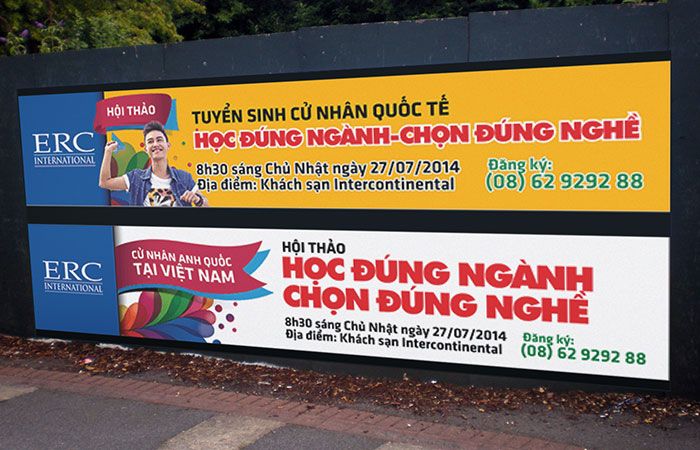 In băng rôn quảng cáo thủ đức