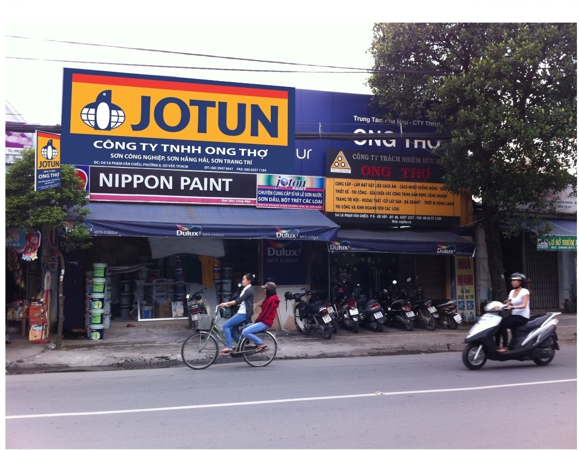Biển Hiệu Chuỗi Đại Lý Sơn Jotun