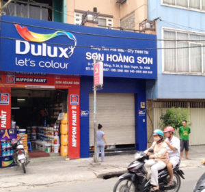 Thi Công Biển Hiệu Đại Lý Sơn Dulux