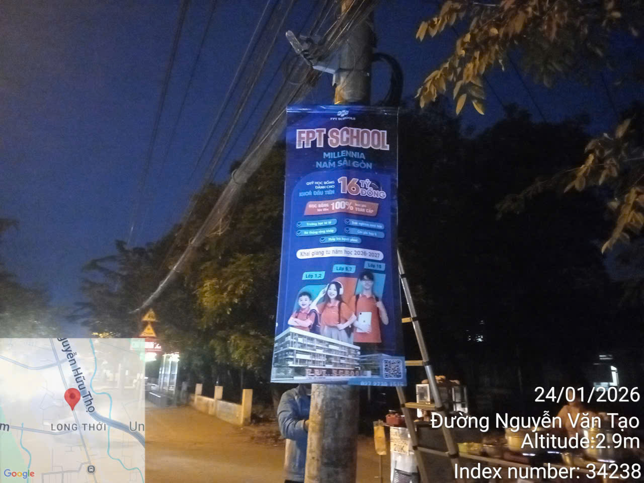 Treo băng rôn Thái Bình quảng cáo