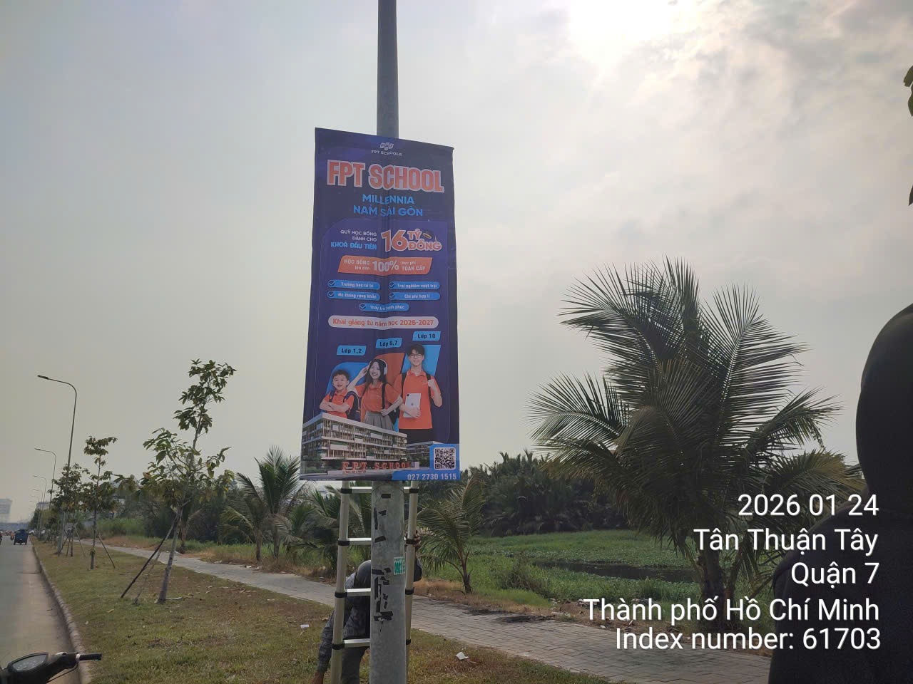 Treo cờ phướn Buôn Mê, Treo băng rôn Buôn Mê