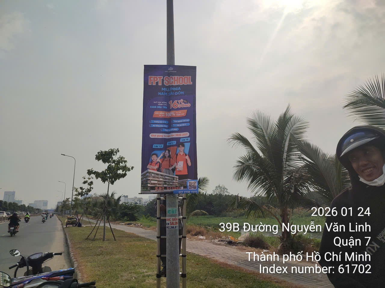 Treo cờ phướn đà lạt, treo băng rôn đà lạt
