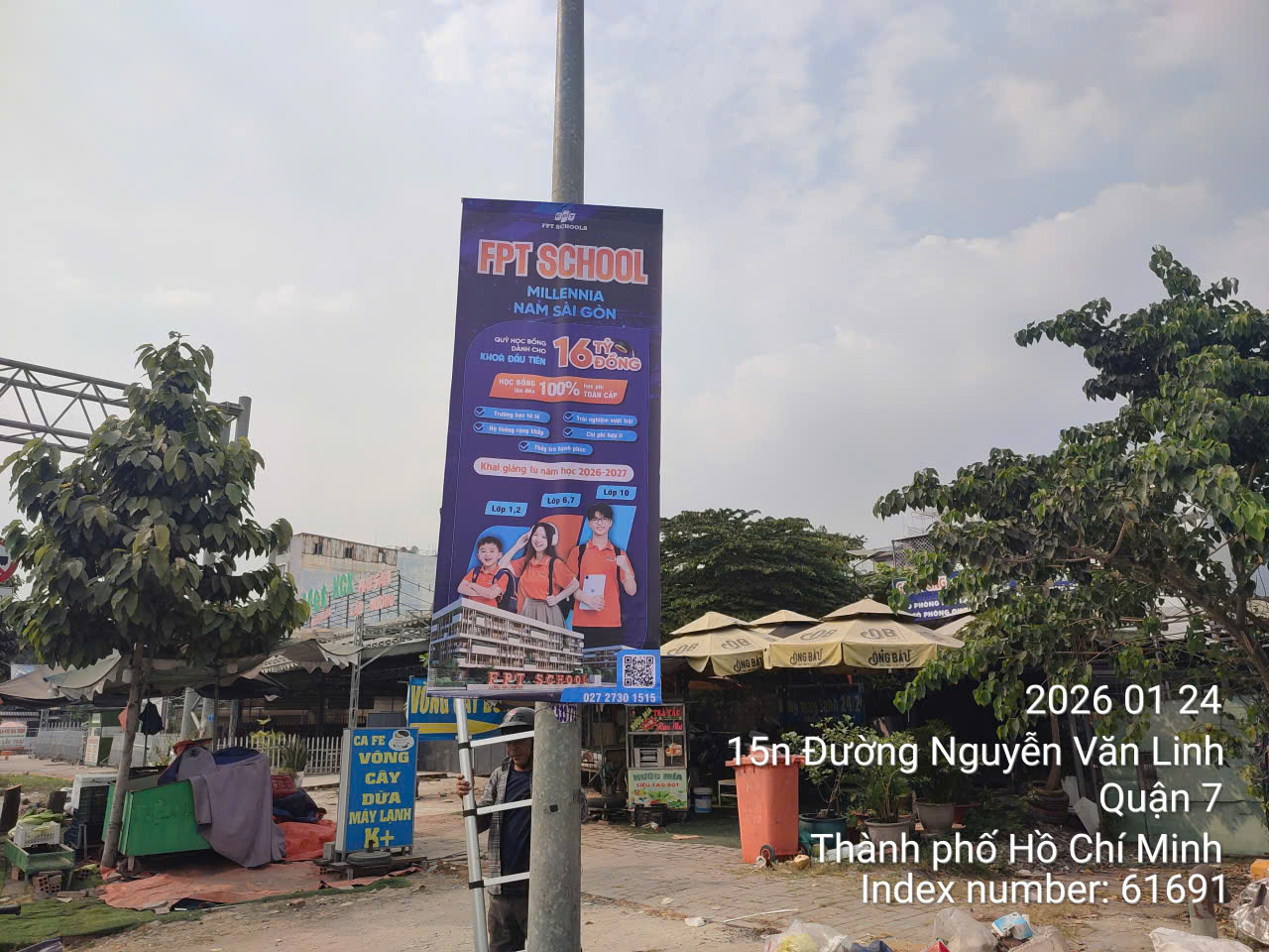 Treo băng rôn Nha Trang
