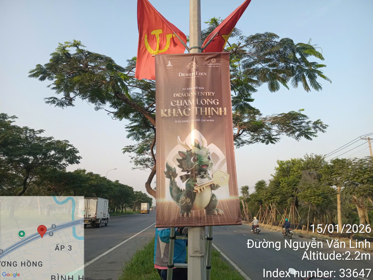 Treo cờ phướn Hà Nội