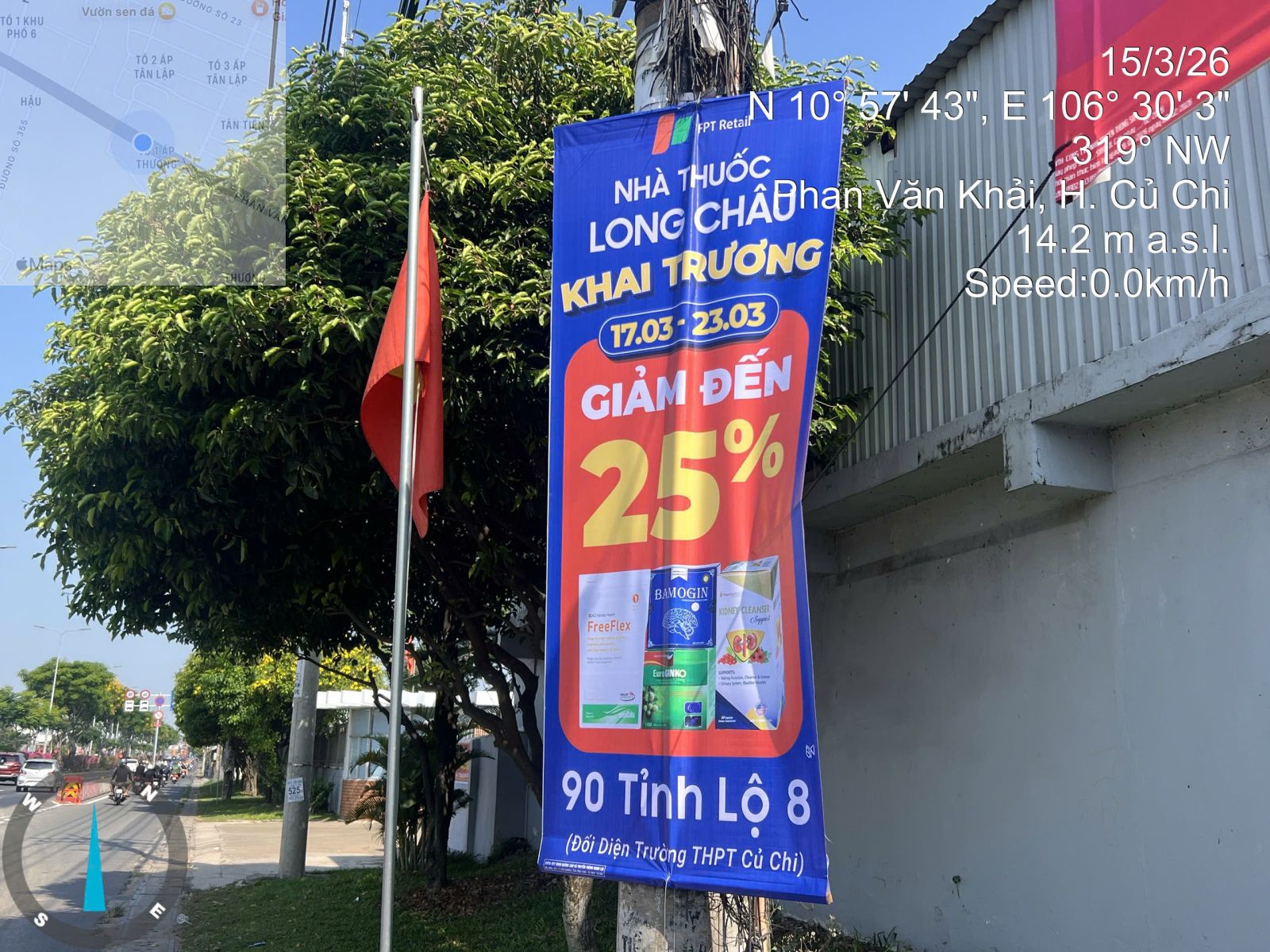 Treo băng rôn Hải Dương quảng cáo