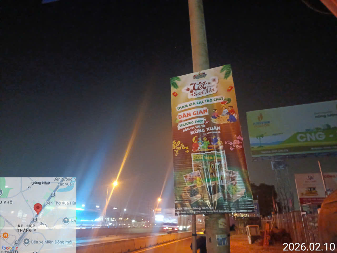 Treo cờ phướn Quảng Ninh Hạ Long thực tế