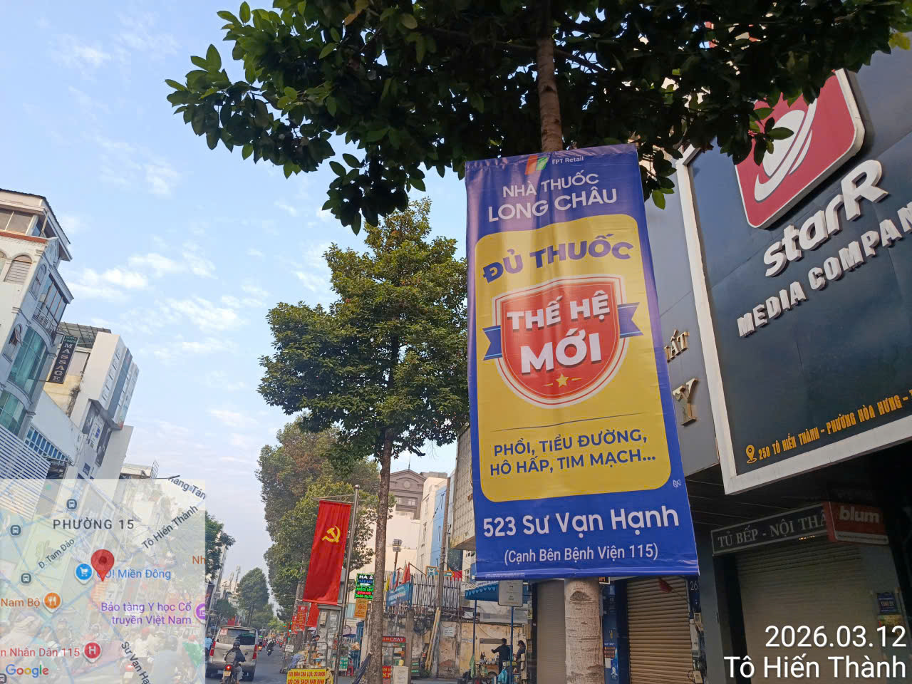 Thi công treo băng rôn Quận 5