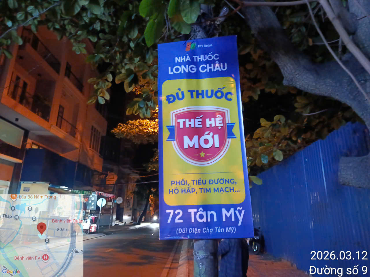 Treo Phướn tại Quận 7 TPHCM