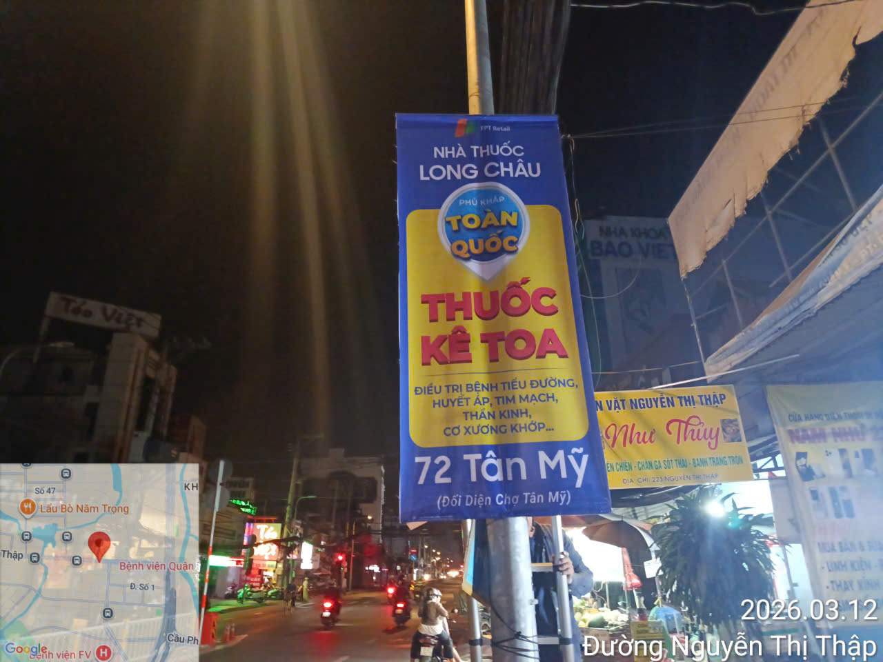 Treo cờ phướn quận 1, treo băng rôn 1