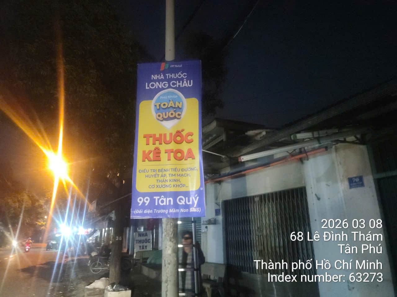 Treo Phướn & Băng rôn tại quận Tân Phú