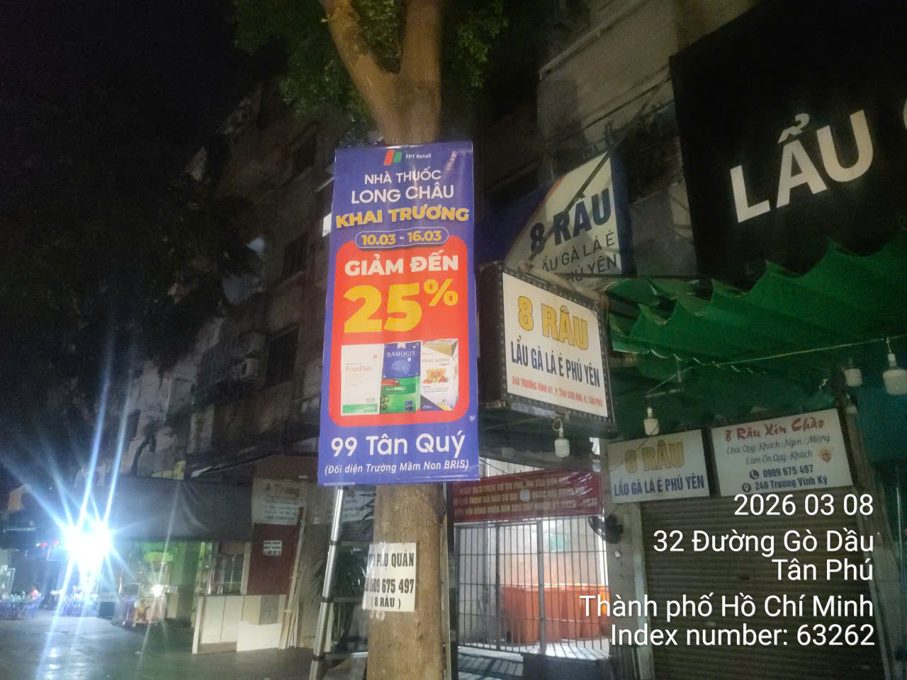 Treo Phướn & Băng rôn tại Quận Tân Phú