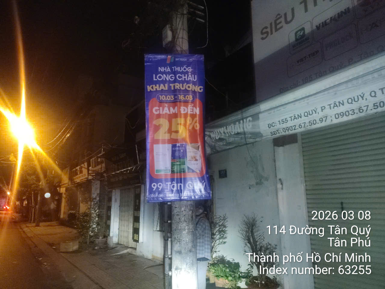 Treo Phướn Quận Tân Phú