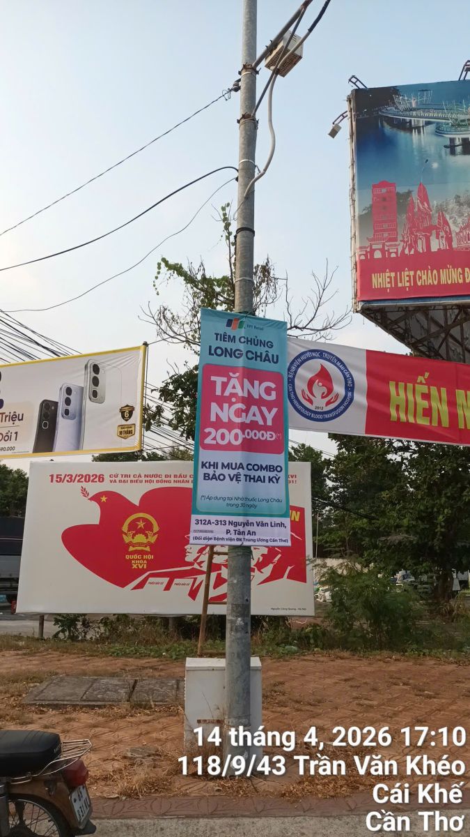 Treo Cờ Phướn Bình Thạnh, TPHCM