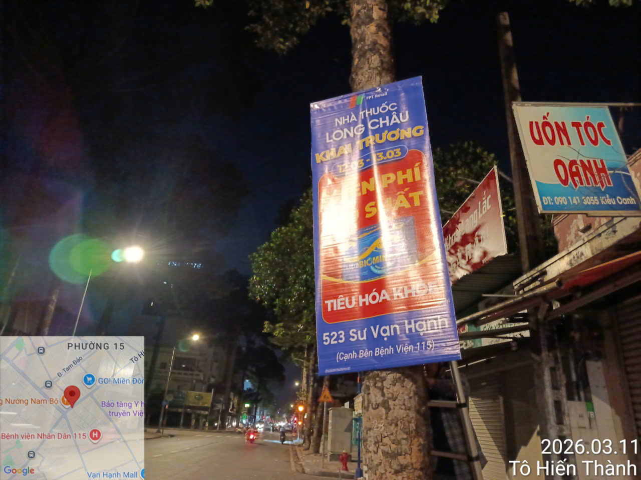Treo Cờ Phướn tại Trung Tâm Vạn Hạnh Mall