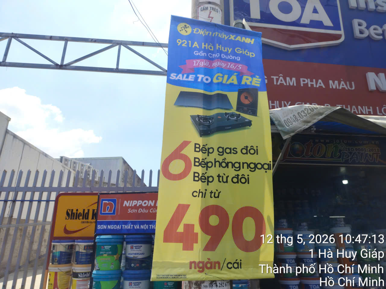Báo giá treo cờ phướn tphcm