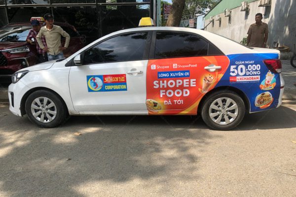 Bảng giá quảng cáo taxi 2026