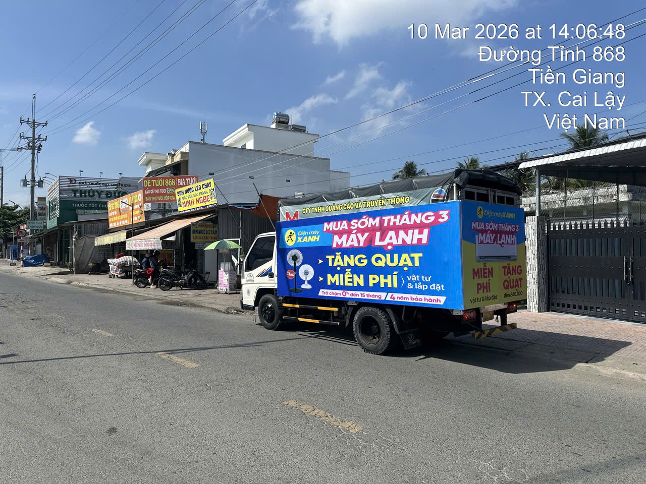 Roadshow Cần Thơ, Roadshow xe tải Cần Thơ