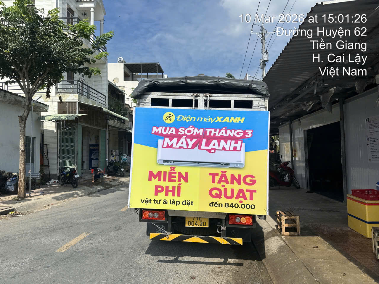 roadshow xe tai tp tra vinh quang cao