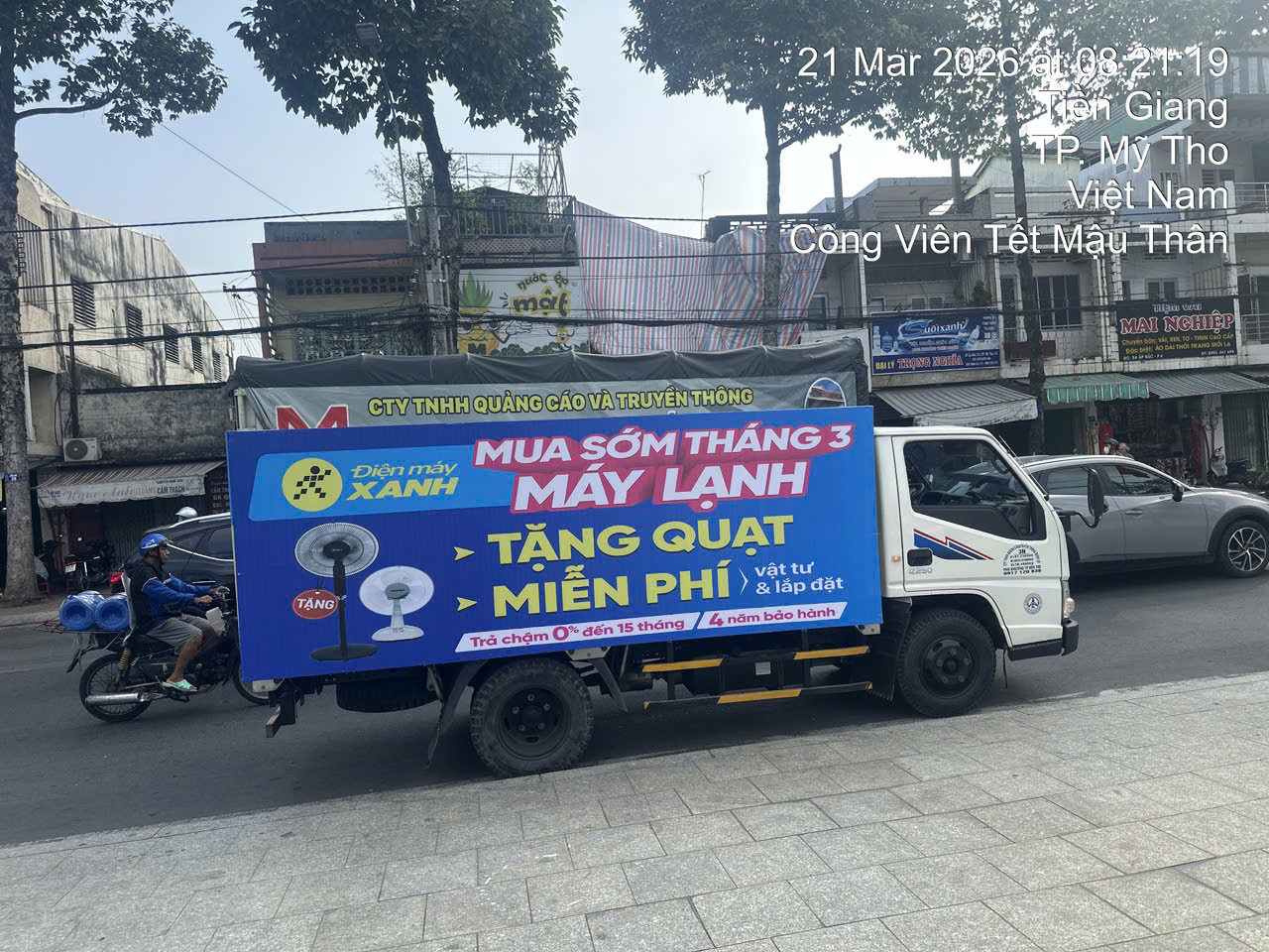 Thuê roadshow bạc liêu quảng cáo taxi xe tải