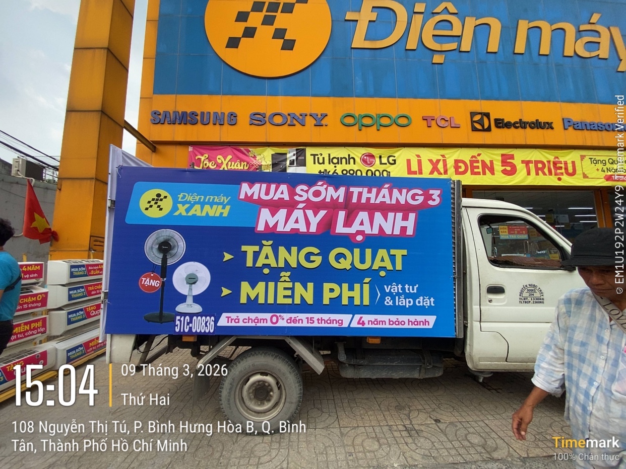 Quảng cáo taxi Bến Tre
