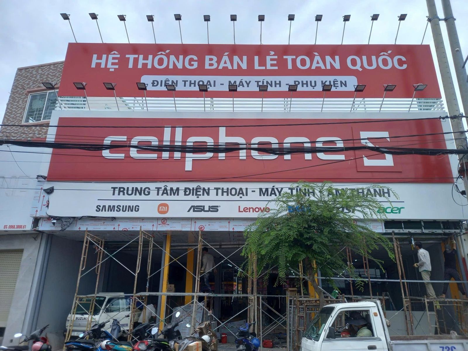 Thi công chuỗi showroom
